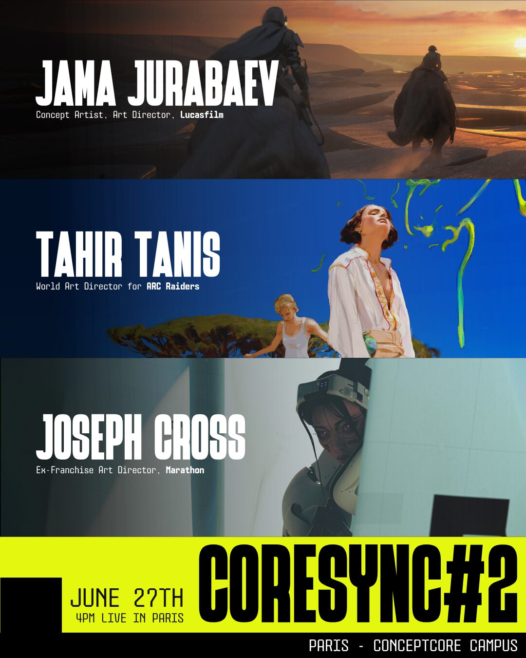 CORESYNC #2 with Jama Jurabaev, Tahir Tanis, Joseph Cross